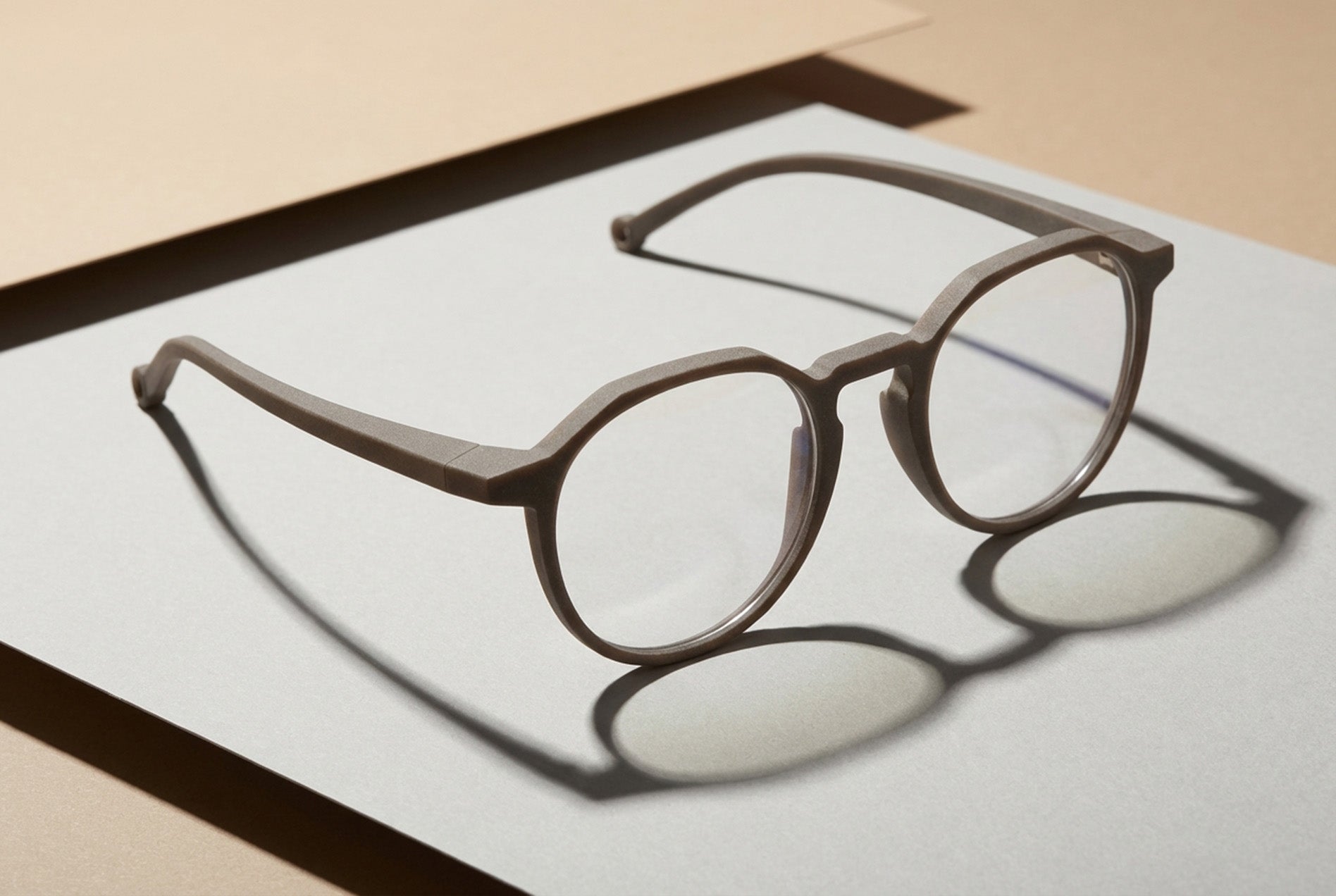 private label eyewear frame concept sketch on paper showing early optical frame design for custom eyewear development
